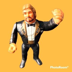 1990 Titan Sports Ted DiBiase Million Dollar Man Wrestling Figure WWE WWF